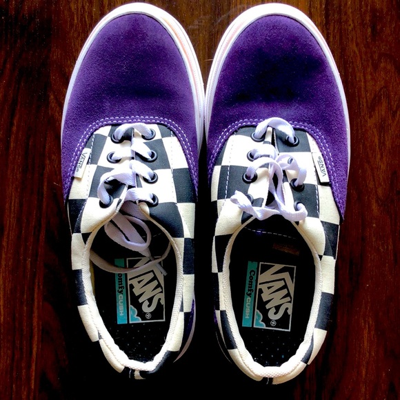 vans old skool purple velvet